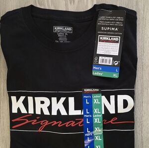 NEW Kirkland Signature Costco Unisex Logo Tshirt Tee